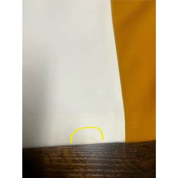 Vivienne Tam Women Mini Skirt Short Skirt 8 Yellow, Cream, Black Color Block - Picture 10 of 11